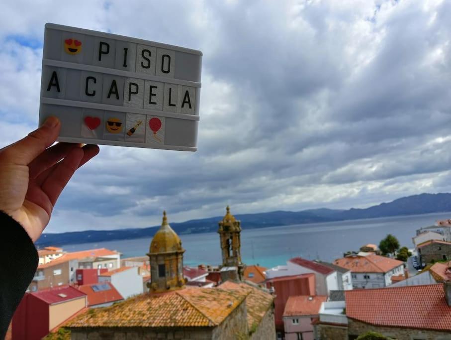 Piso A Capela Con Vistas Al Mar Appartement Finisterre Buitenkant foto